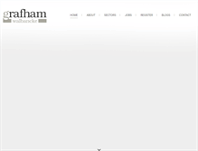 Tablet Screenshot of grafhamwalbancke.com